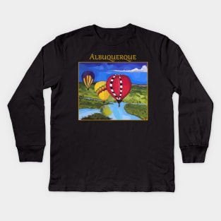 Albuquerque Kids Long Sleeve T-Shirt